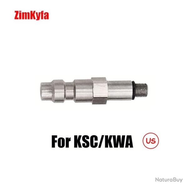 Adaptateur valve magazine HPA coupleur (US) - Pour KSC-KWA