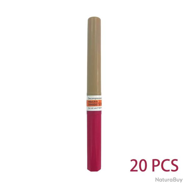 Aiguille m�dicale d�compression poitrine - 20pcs-Rouge
