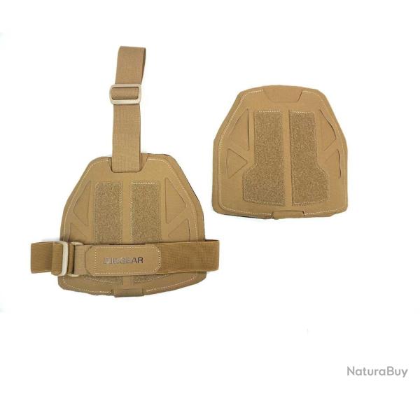 Armure d'�paule gilet tactique DMGEAR - Copote Brown / S