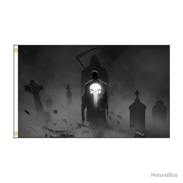 Banni�re Ghost Punisher 60-150cm - 90 x 150cm