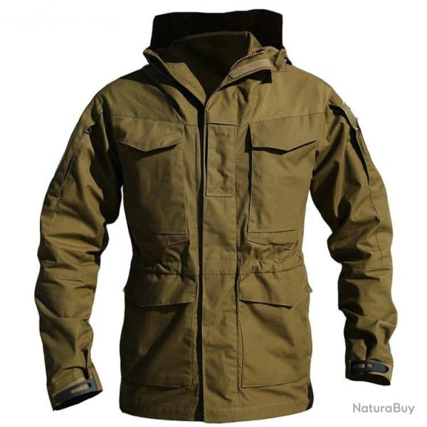 Blouson M65 Union Army � capuche Tan