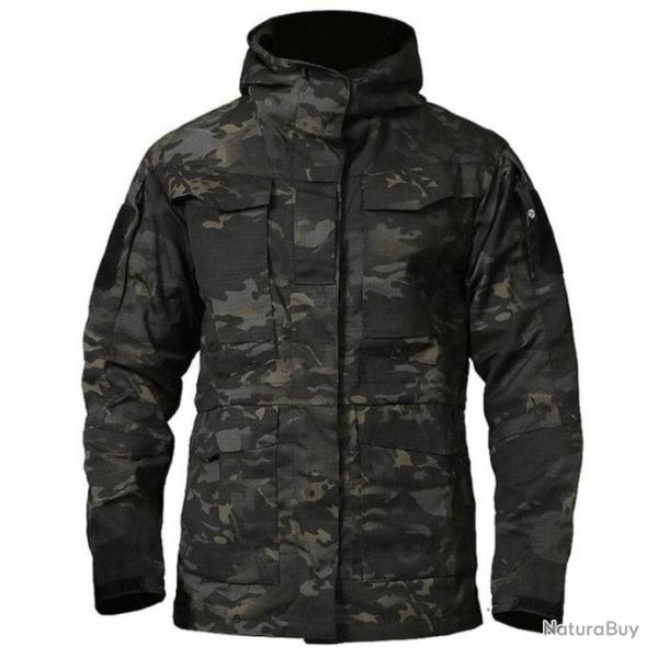 Blouson M65 Union Army Multicam Jungle Multicam noir