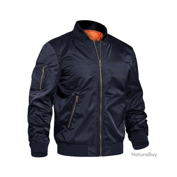 Blouson pilote arm�e Tacvasen OS - Navy / 2XL (US XL)