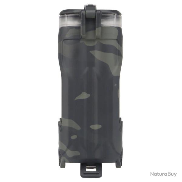 Bo�te rangement piles AA/AAA 18650 Molle - GB-61 Multicam noir