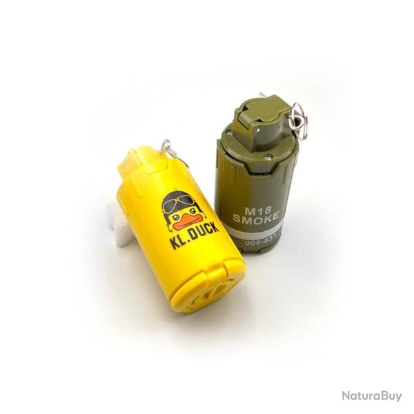 Bombe fumig�ne factice main 6 � 8mm - Jaune - Vert