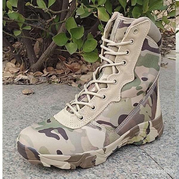 Bottes combat tactique POS Light WoodLand