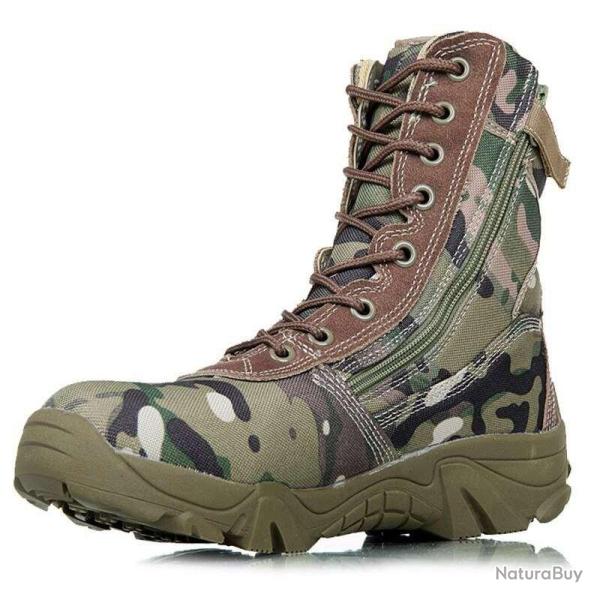 Bottes combat tactique POS Light Multicam Green