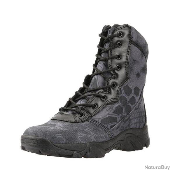 Bottes zip lat�ral Wolf Enemy Kryptek noir