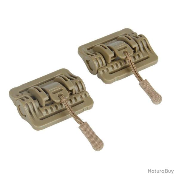 Boucle d�gagement rapide gilet tactique - Kaki (avec extracteur) / Unique