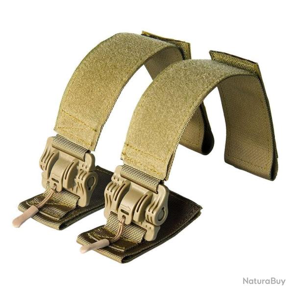 Boucle d�gagement rapide gilet tactique - Kaki (sangles ROC) / Unique