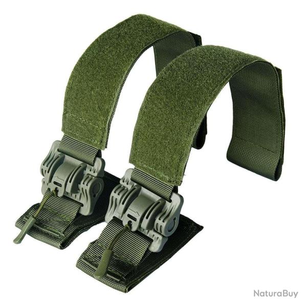 Boucle d�gagement rapide gilet tactique - OD (sangles ROC) / Unique
