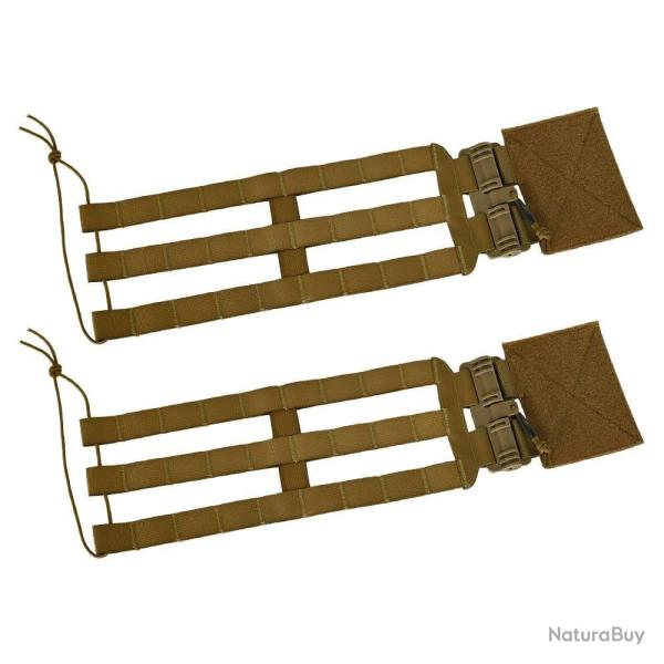 Boucles 3 bandes JPC 420 419 XPC - Tan (avec cordon �lastique)