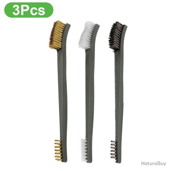 Brosses nettoyage double extr�mit� 3/9 pcs - 3 pcs