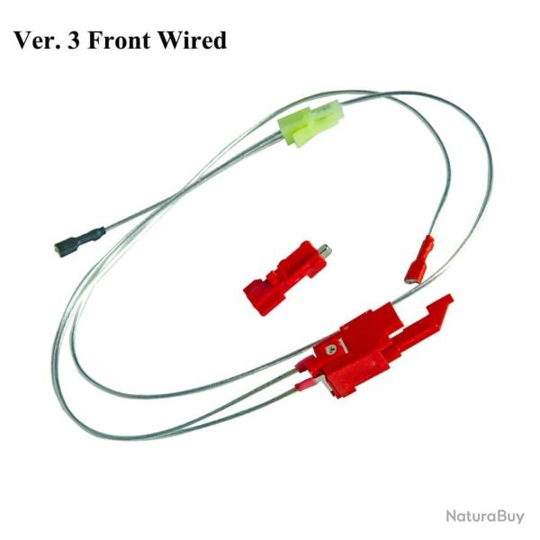 C�blage d'interrupteur g�chette Ver.2 Ver.3 AEG - Front Wired Ver.3