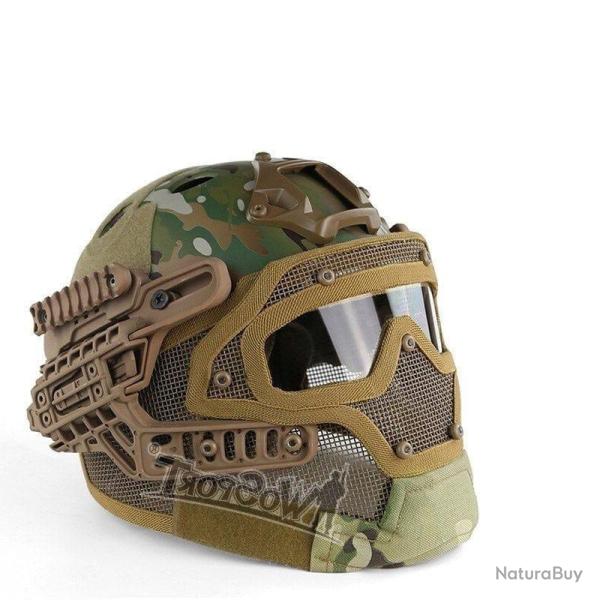 Casque int�gral SGS HL-20 - Multicam
