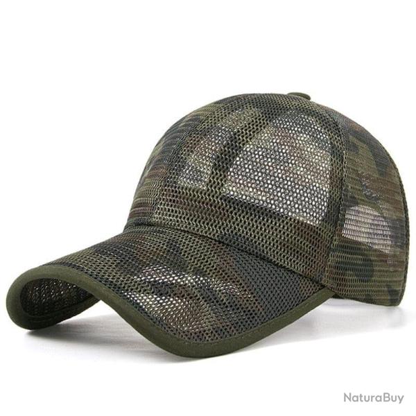 Casquette StealthGuard BOS Tactical - Camouflage / 55-60 cm