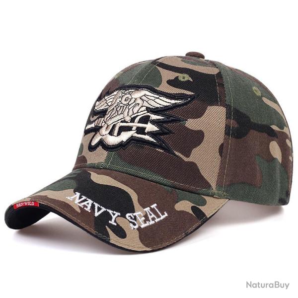 Casquette US Navy Seal logo brod�