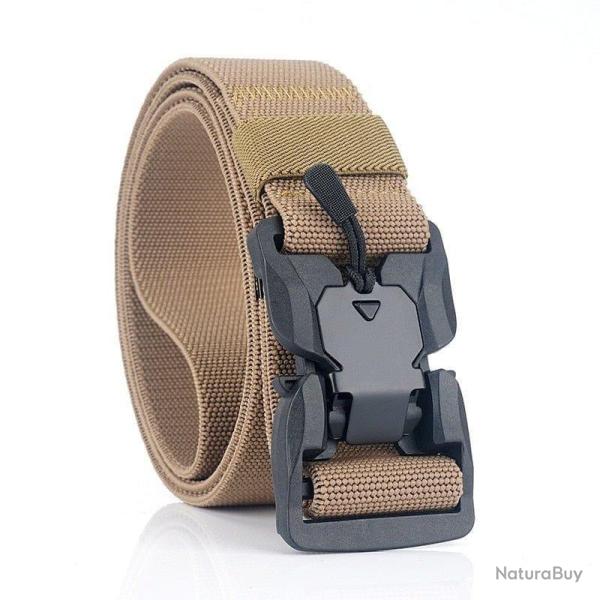 Ceinture magn�tique d�gagement rapide MN057 - Marron / 125 cm