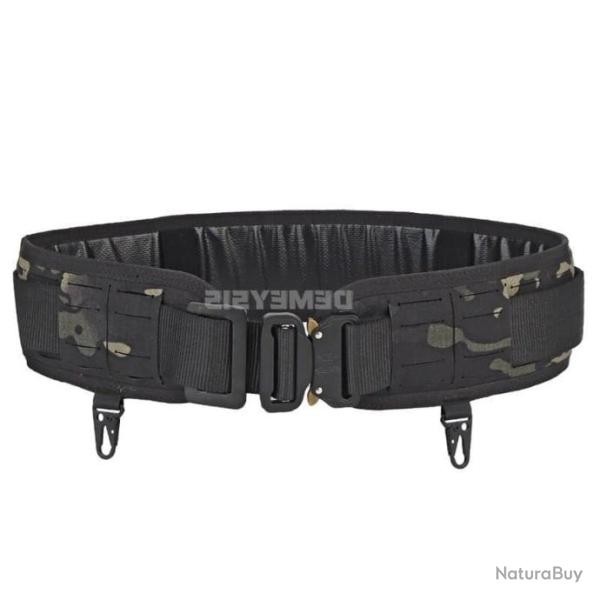 Ceinture tactique TOS Molle rembourr�e - Multicam noir