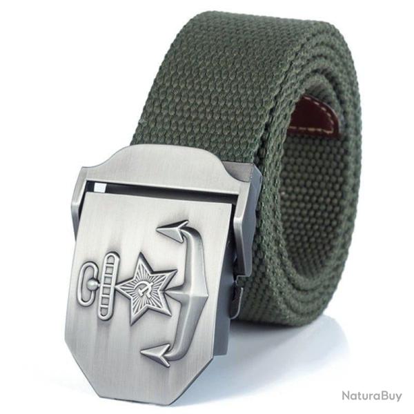 Ceinture toile CCCP sangle patriotique