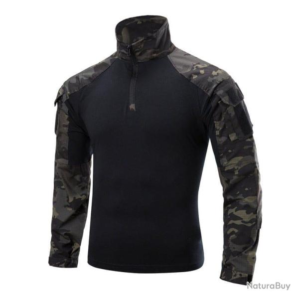 Chemise combat G3 UBAC MT Tactical Multicam noir