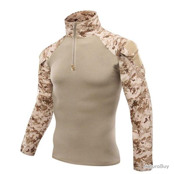 Chemise combat UBAC BS Tactical Digital Desert