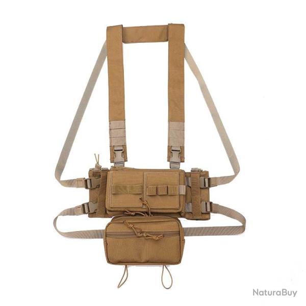 Chest Rig JPC MK3 JWS Molle - Tan / Coyote
