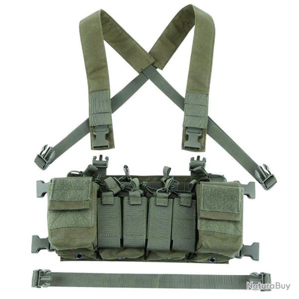 Chest Rig Tactical Rig X 7.62 5.45 - Ranger green / Unique