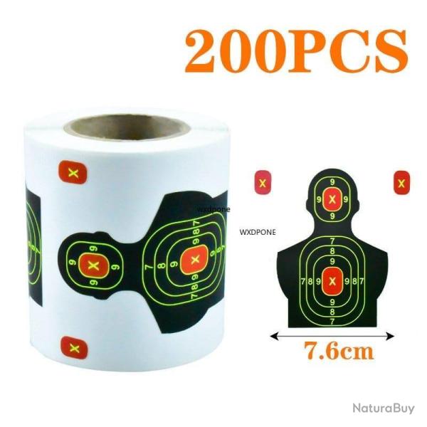 Cible auto-adh�sive 100/200 pcs - P 200pcs
