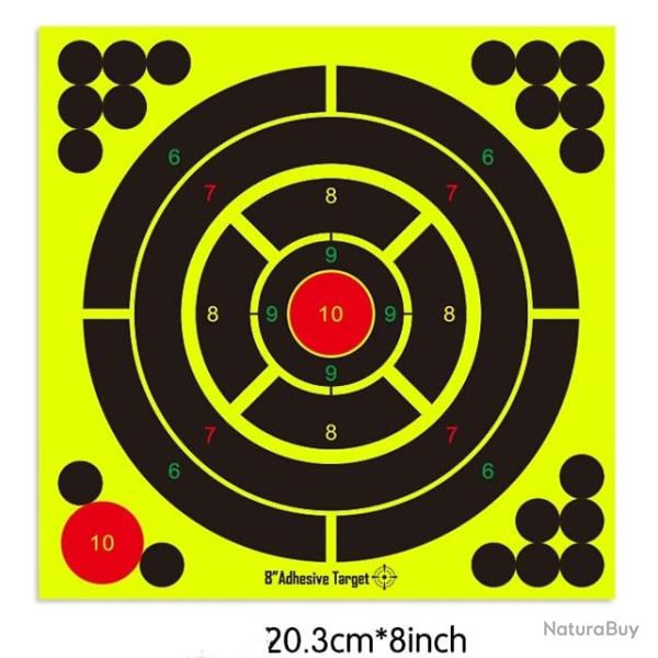 Cible de tir auto-adh�sifs 10 pcs/lot - Z2 Shooting Targets