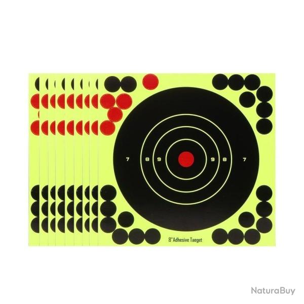 Cible de tir ractive 10 pcs GJS