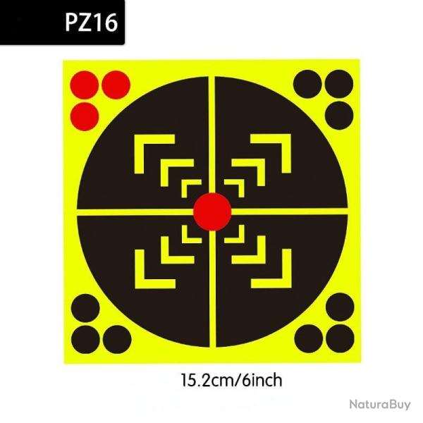 Cible haute visibilit� r�actif 10 pcs - Pz16
