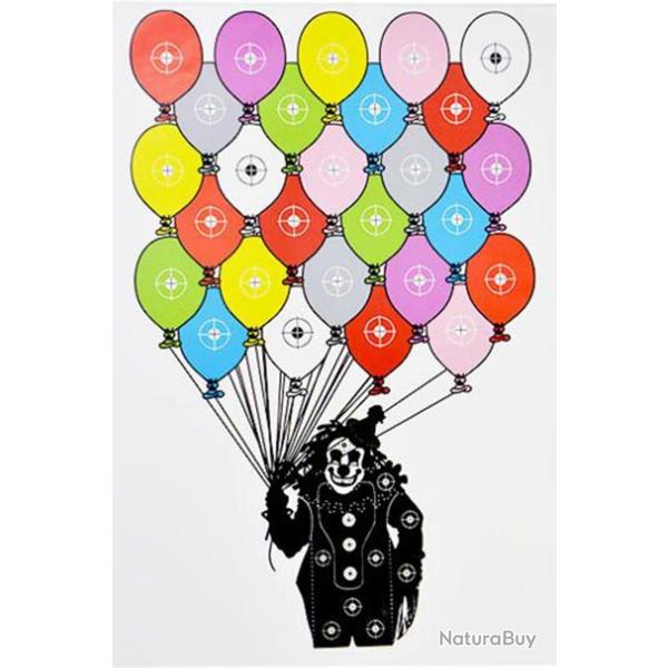 Cible humaine papier 45x32 cm 1 pc - Mod�le 1 1 pcs