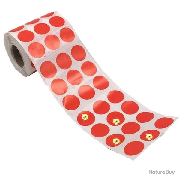 Cible r�active rouge 900 pcs/rouleau