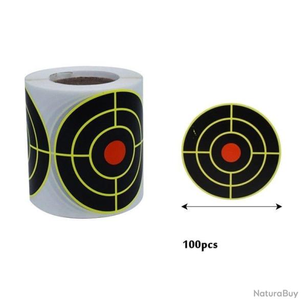 Cibles r�active 100/200/250 pcs - 100 pcs Jaune