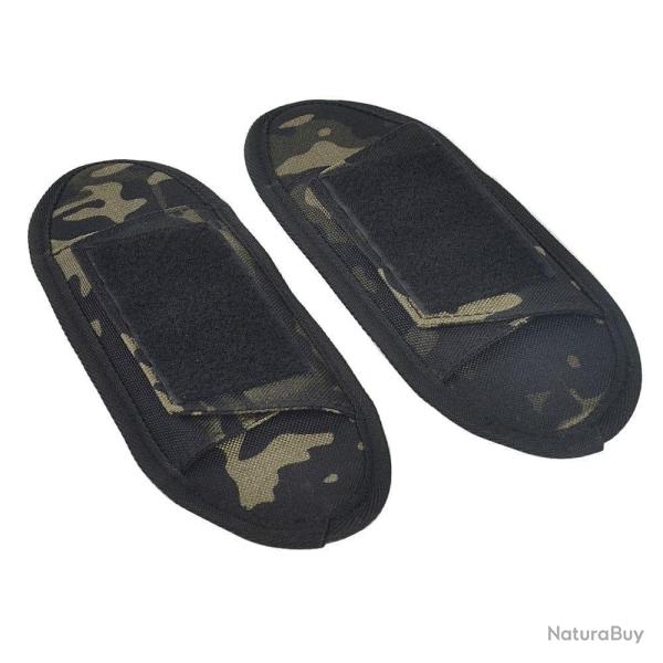 Coussinets sangle �paule rembourr�e 1 paire - Multicam noir