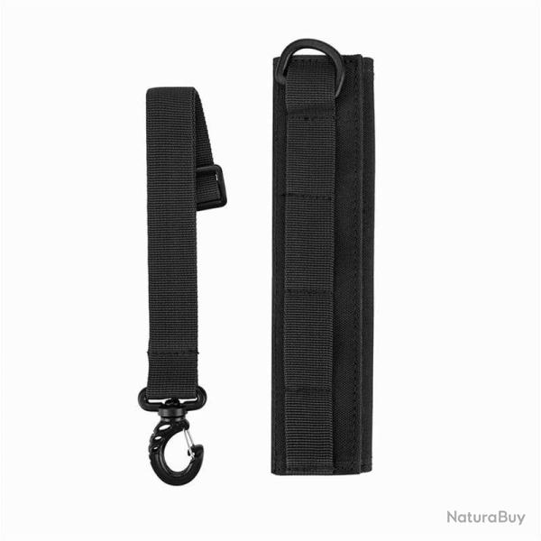 Couvre-casque modulaire microphone Molle S24 - Noir