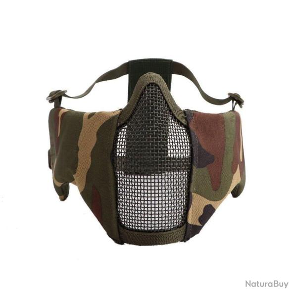 Demi-masque facial auriculaire MPO - Woodland