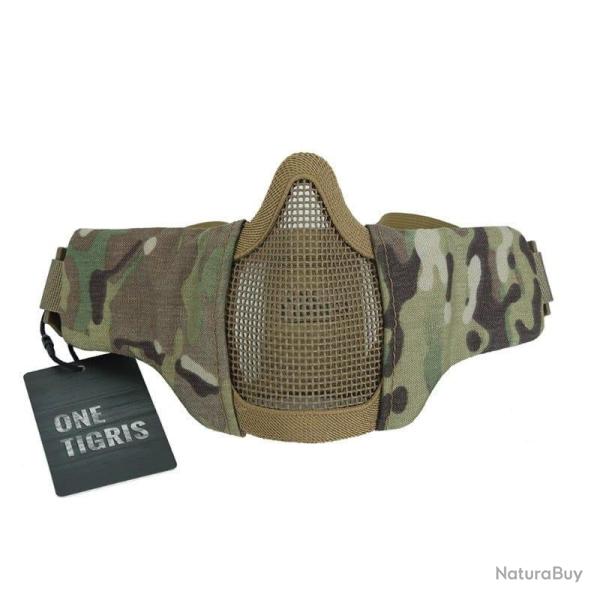 Demi-masque Half-Protect OneTigris r�glable - Multicam