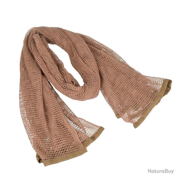 �charpe maille camouflage HOS 190x90 cm - Marron