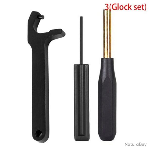Ensemble d�montage plaque magn�tique Glock - 3 pcs