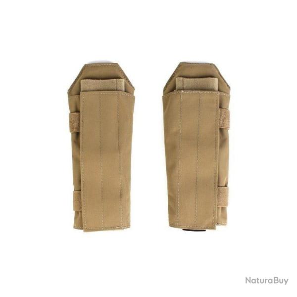 �paulettes gilet tactique PW Tactical - Coyote Brown