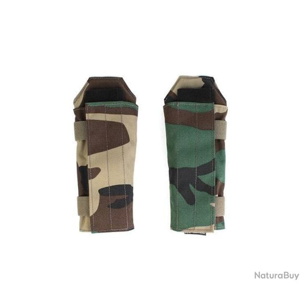 �paulettes gilet tactique PW Tactical - M81 Woodland