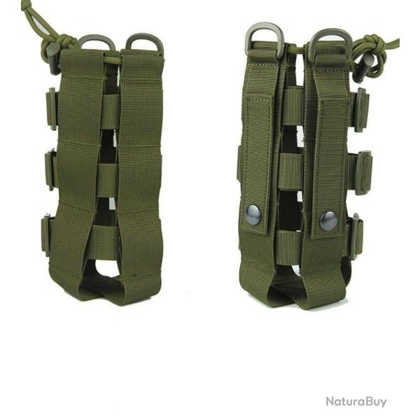�tui bouteille Molle 0,5 � 2,5 l r�glable - Ranger green