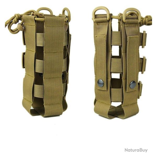 �tui bouteille Molle 0,5 � 2,5 l r�glable - Olive