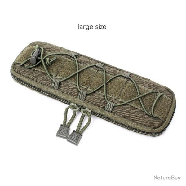 Etui couteau Molle boussole EDC - Vert arm�e - Large
