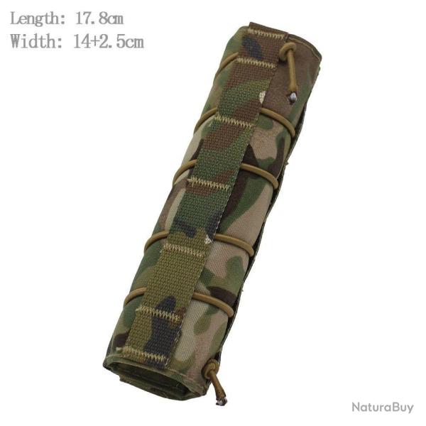 �tui suppresseur VULPO 22cm & 17.8cm - Multicam 17.8cm
