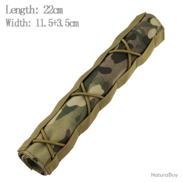 �tui suppresseur VULPO 22cm & 17.8cm - Multicam 22cm