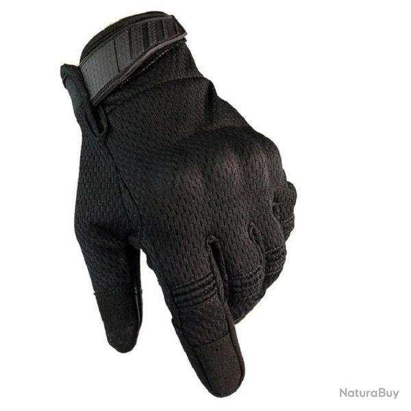 Gants antid�rapants HOS Tactical Noir