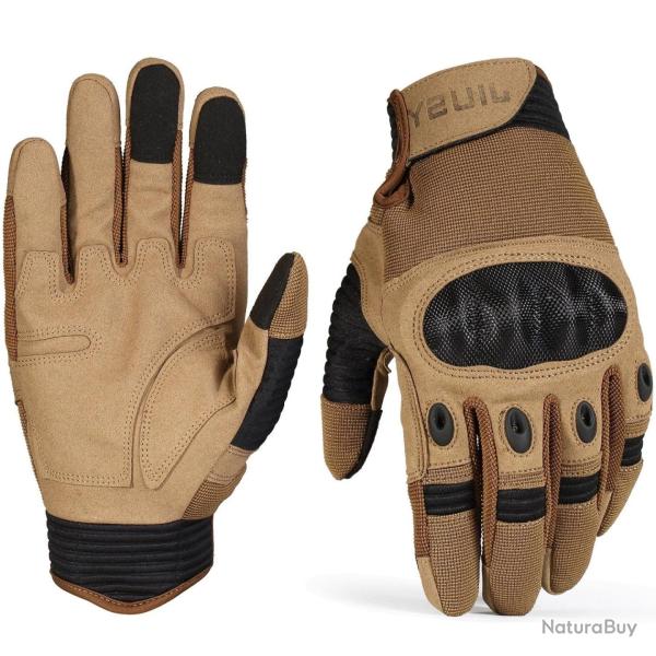 Gants combat anti d�rapant JFS Tactical Tan
